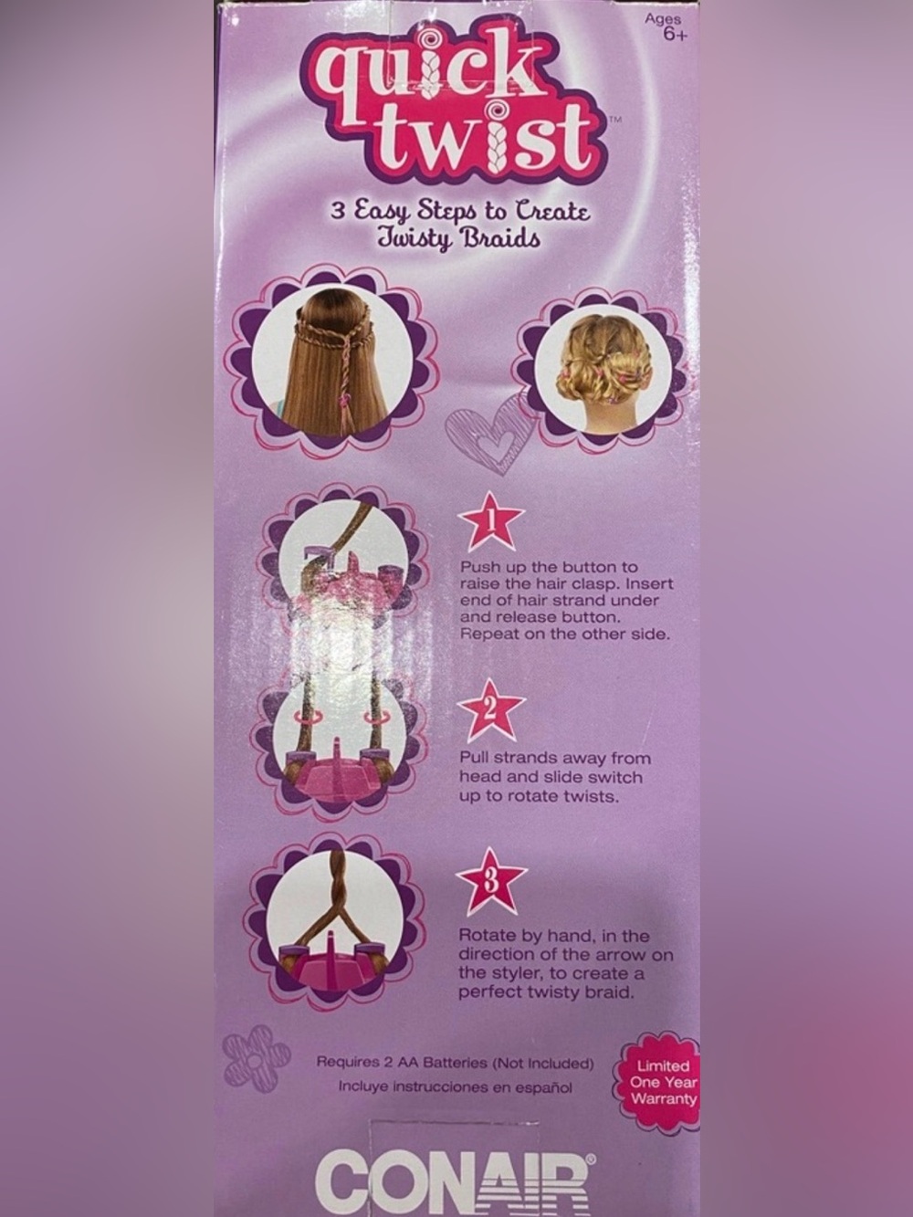 Conair Quick Twist Women's Curling Tool - Picture 3 of 8
